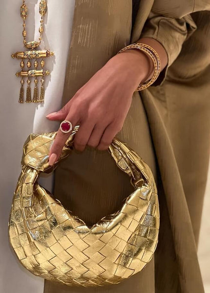 Geweven Mini Tas | Tijdloze Stijl | Handig en Elegant Design