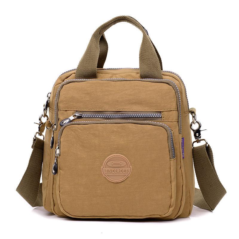Casual Schoudertas Dames | Multifunctionele Tas met Ritsvakken