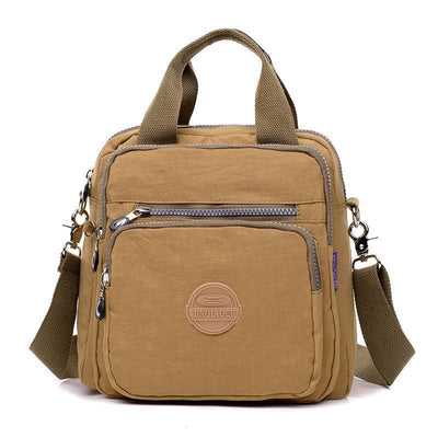 Casual Schoudertas Dames | Multifunctionele Tas met Ritsvakken