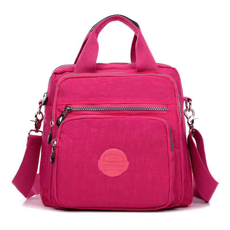 Casual Schoudertas Dames | Multifunctionele Tas met Ritsvakken
