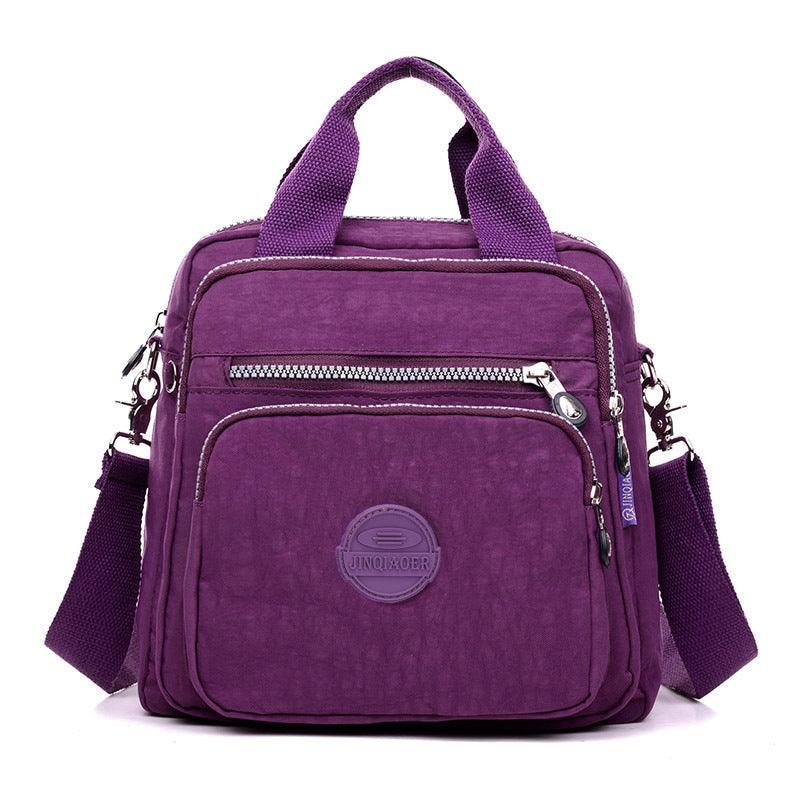 Casual Schoudertas Dames | Multifunctionele Tas met Ritsvakken