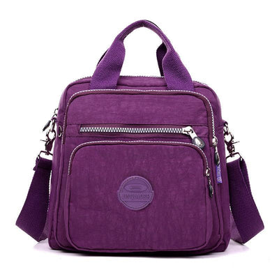 Casual Schoudertas Dames | Multifunctionele Tas met Ritsvakken