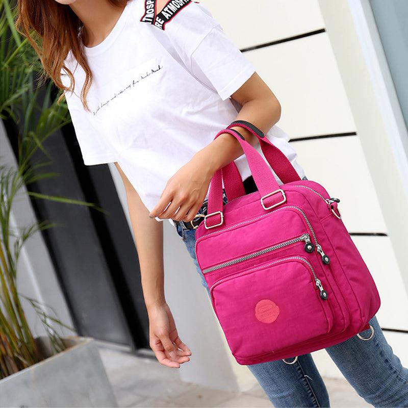 Casual Schoudertas Dames | Multifunctionele Tas met Ritsvakken