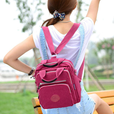 Casual Schoudertas Dames | Multifunctionele Tas met Ritsvakken