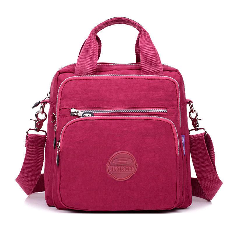 Casual Schoudertas Dames | Multifunctionele Tas met Ritsvakken