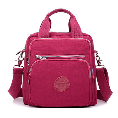 Casual Schoudertas Dames | Multifunctionele Tas met Ritsvakken