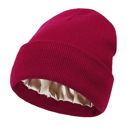 Winter Beanie | Muts met Satijn