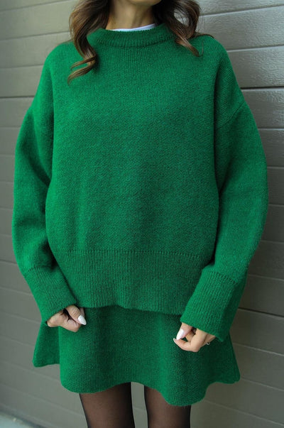 Herfst en Winter Set Trui en Rok
