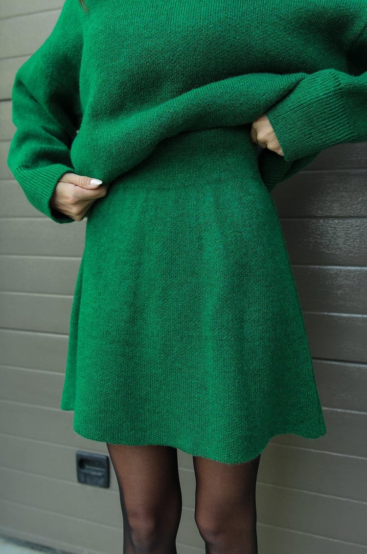 Herfst en Winter Set Trui en Rok