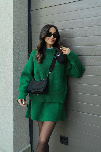 Herfst en Winter Set Trui en Rok
