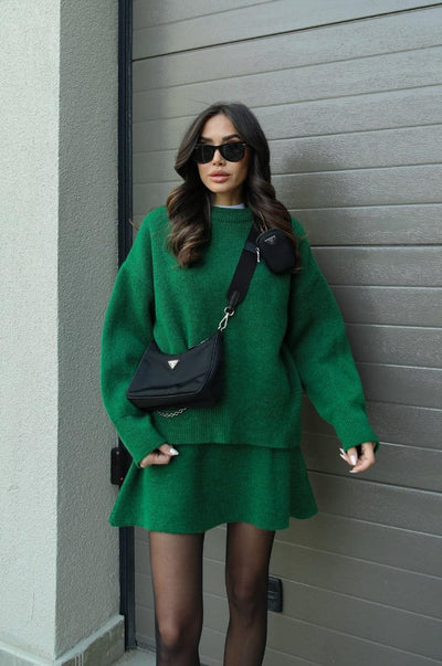 Herfst en Winter Set Trui en Rok